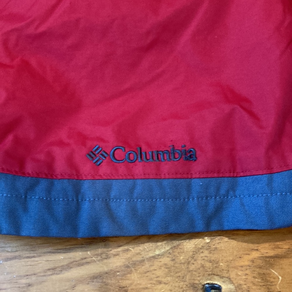 COLUMBIA Men's S Red Arctic Trim Omni-Tech Snow Pants Snowboarding Ski Skiing